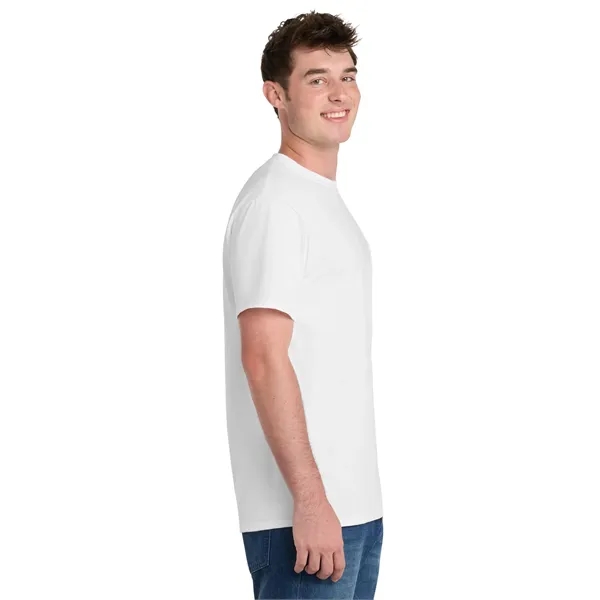 Port & Co Tall Essential Pocket Tee. - Port & Co Tall Essential Pocket Tee. - Image 3 of 79