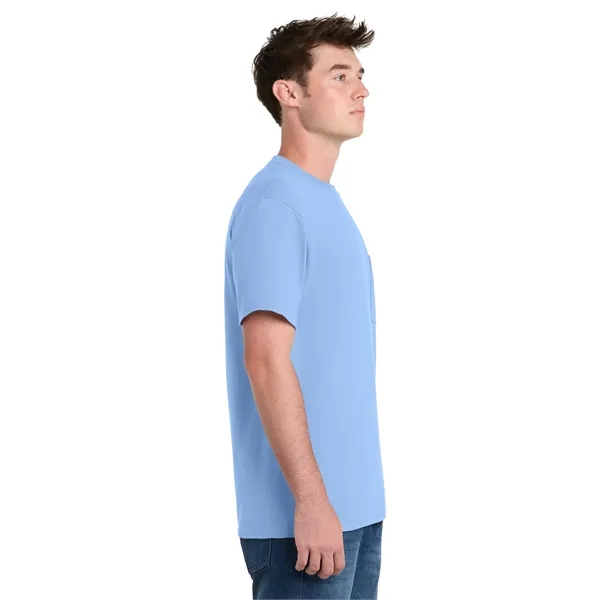 Port & Co Tall Essential Pocket Tee. - Port & Co Tall Essential Pocket Tee. - Image 22 of 79