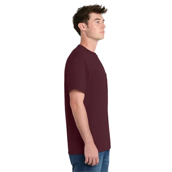 Port & Co Tall Essential Pocket Tee. - Port & Co Tall Essential Pocket Tee. - Image 37 of 79