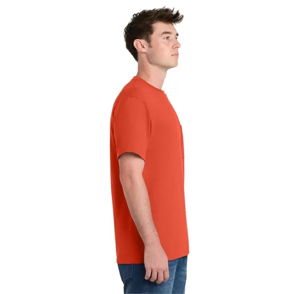 Port & Co Tall Essential Pocket Tee. - Port & Co Tall Essential Pocket Tee. - Image 62 of 79