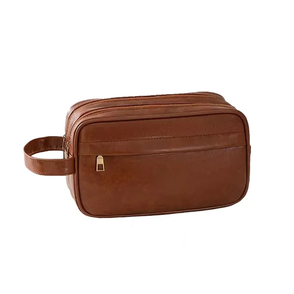 Custom PU Wet-Dry Toiletry Bag