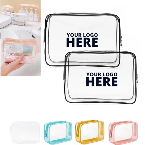 Transparent PVC Cosmetic Bag