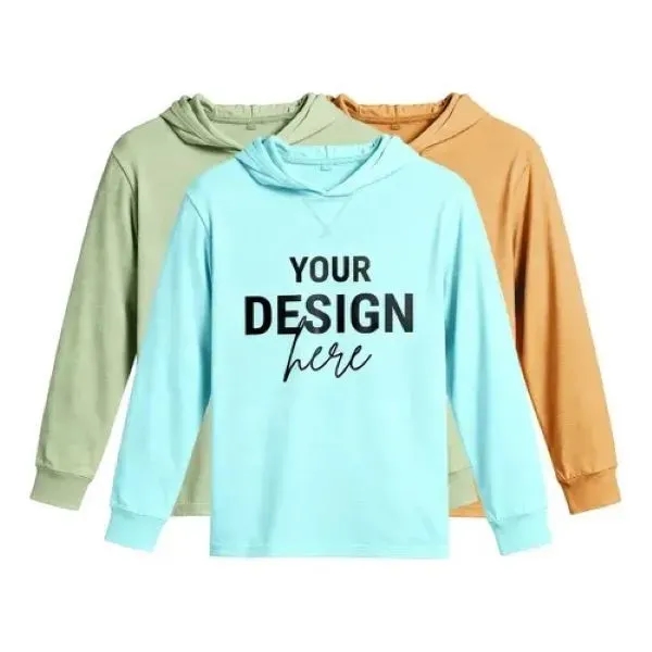 Allmade Unisex Mineral Dye Organic Cotton Hoodie Tee - Allmade Unisex Mineral Dye Organic Cotton Hoodie Tee - Image 4 of 4