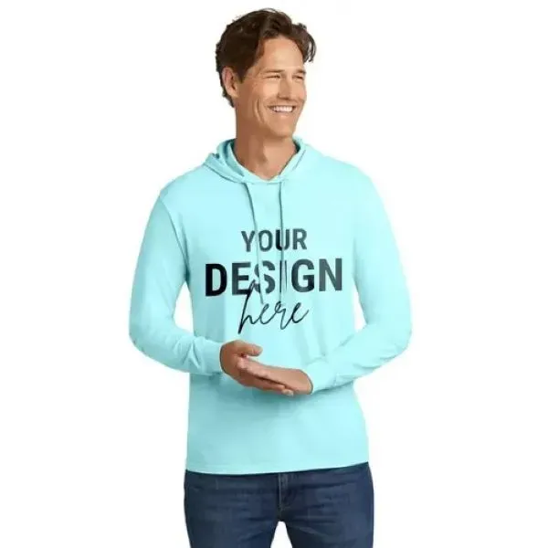 Allmade Unisex Mineral Dye Organic Cotton Hoodie Tee - Allmade Unisex Mineral Dye Organic Cotton Hoodie Tee - Image 0 of 4