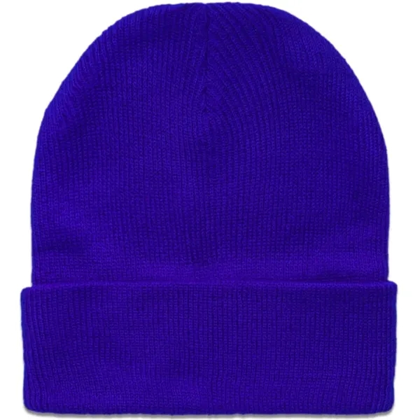 Custom Embroidered Snug Fit Beanie - Custom Embroidered Snug Fit Beanie - Image 5 of 6