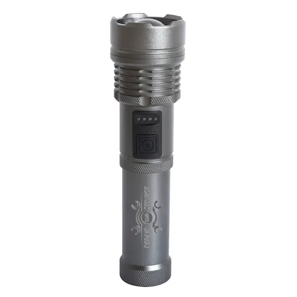 Ozzy Rechargeable Recycled Aluminum Flashlight - Ozzy Rechargeable Recycled Aluminum Flashlight - Image 0 of 2