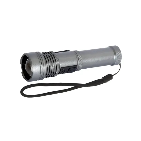 Ozzy Rechargeable Recycled Aluminum Flashlight - Ozzy Rechargeable Recycled Aluminum Flashlight - Image 2 of 2