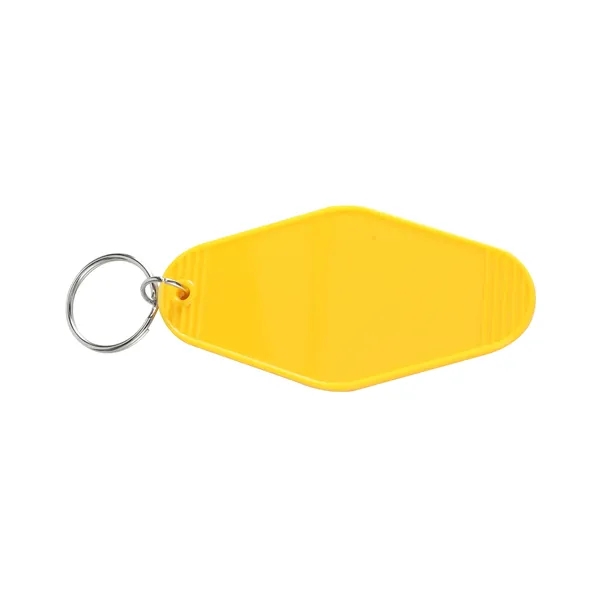 Plastic Hotel Keychain Motel  Tag - Plastic Hotel Keychain Motel  Tag - Image 1 of 5