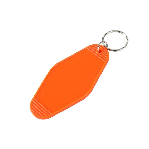 Plastic Hotel Keychain Motel  Tag - Plastic Hotel Keychain Motel  Tag - Image 2 of 5