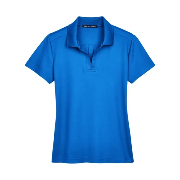 Devon & Jones Women's CrownLux Performance® Plaited Polo - Devon & Jones Women's CrownLux Performance® Plaited Polo - Image 7 of 18