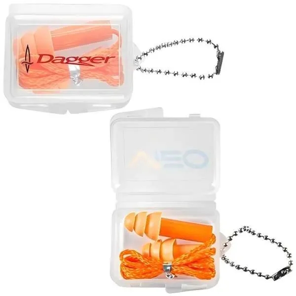 SILICONE EAR PLUGS W/STRING - SILICONE EAR PLUGS W/STRING - Image 0 of 0