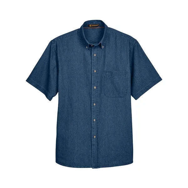 Harriton Men's Denim Shirt - Harriton Men's Denim Shirt - Image 1 of 4