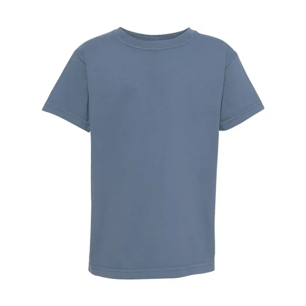 Comfort Colors Youth Garment-Dyed Heavyweight T-Shirt - Comfort Colors Youth Garment-Dyed Heavyweight T-Shirt - Image 4 of 34