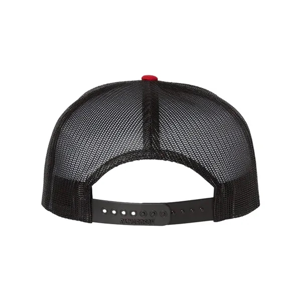 Richardson Wool Blend Flat Bill Trucker Cap - Richardson Wool Blend Flat Bill Trucker Cap - Image 24 of 24