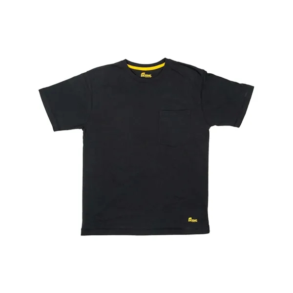 Custom Berne Apparel Men's Lightweight Performance Pocket T-Shirt