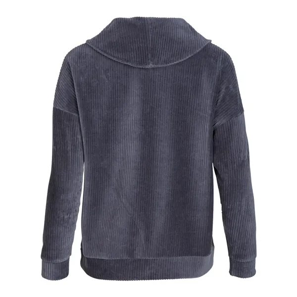 Boxercraft Women's Manchester Corded Quarter-Zip Pullover