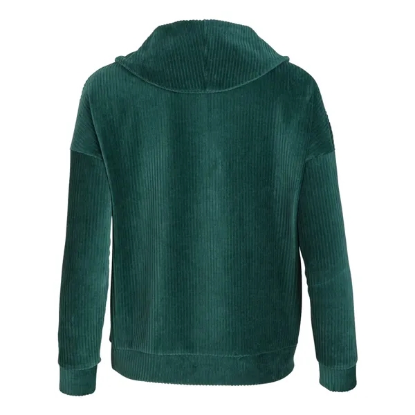 Boxercraft Women's Manchester Corded Quarter-Zip Pullover