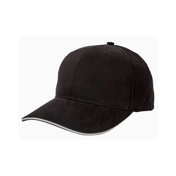 Big Accessories Brushed Twill Sandwich Cap - Big Accessories Brushed Twill Sandwich Cap - Image 0 of 10
