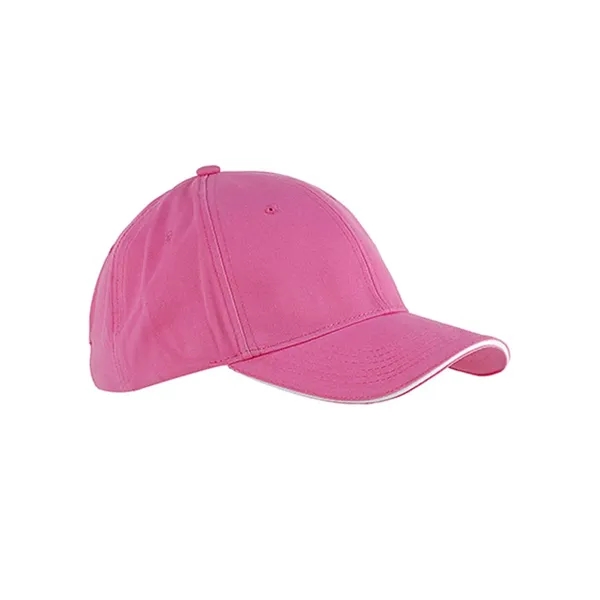 Big Accessories Brushed Twill Sandwich Cap - Big Accessories Brushed Twill Sandwich Cap - Image 7 of 10