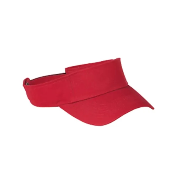 Big Accessories Chino Twill Visor - Big Accessories Chino Twill Visor - Image 3 of 5
