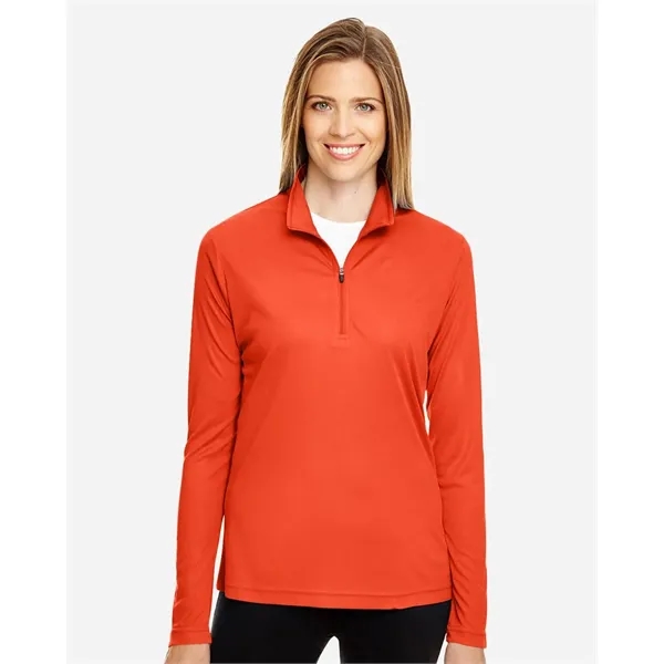 Team 365 Women's Zone Performance Quarter-Zip Pullover - Team 365 Women's Zone Performance Quarter-Zip Pullover - Image 0 of 12