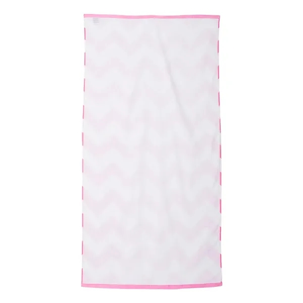 Carmel Towel Company Chevron Velour Beach Towel - Carmel Towel Company Chevron Velour Beach Towel - Image 4 of 6