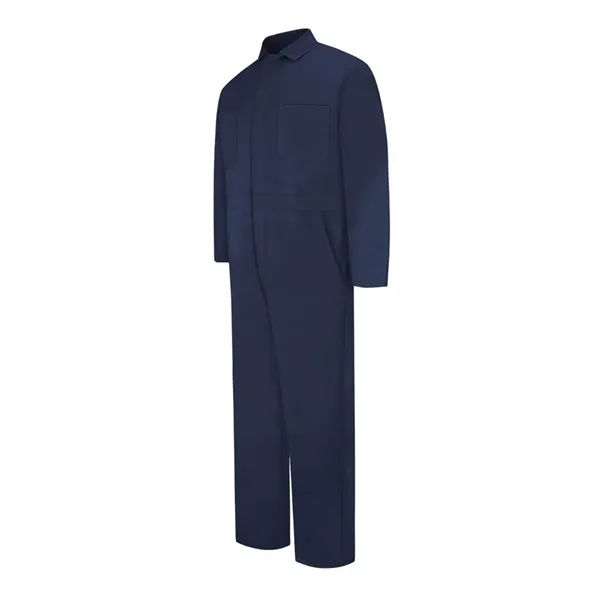 Red Kap Men's Tall Snap-Front Cotton Coverall - Red Kap Men's Tall Snap-Front Cotton Coverall - Image 3 of 10