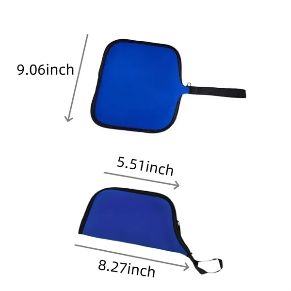 Portable Neoprene 2-in-1 Mouse Pad and Travel Storage Pouch - Portable Neoprene 2-in-1 Mouse Pad and Travel Storage Pouch - Image 1 of 3