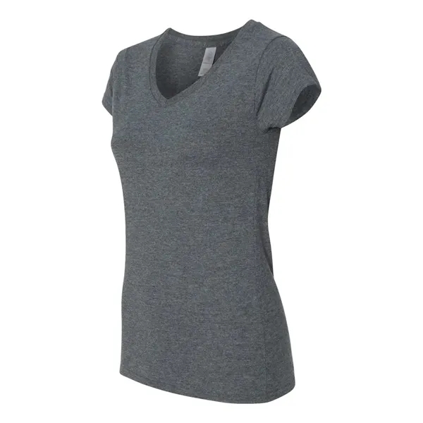 Gildan Women's Softstyle® V-Neck T-Shirt - Gildan Women's Softstyle® V-Neck T-Shirt - Image 9 of 23