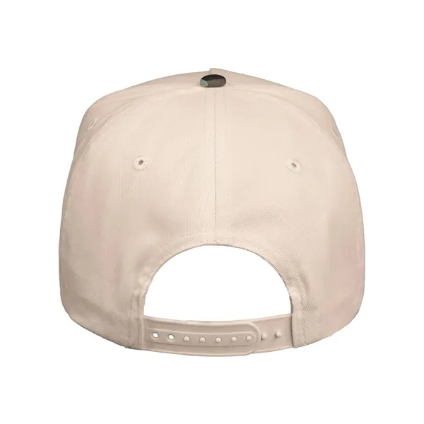 Valucap Five-Panel Twill Cap - Valucap Five-Panel Twill Cap - Image 6 of 25