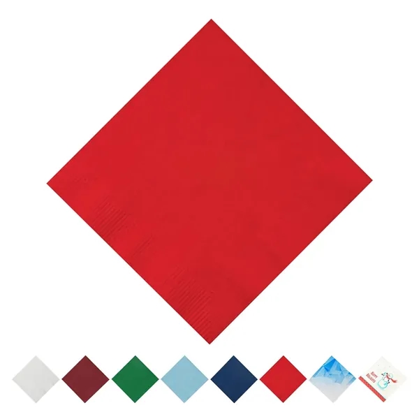 2 Ply Disposable Beverage Napkins For Party 10"x10"