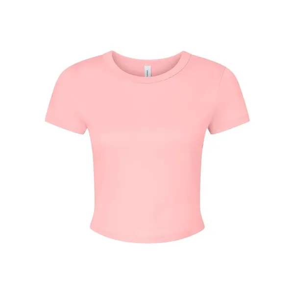 BELLA + CANVAS Women's Micro Rib Baby Tee - BELLA + CANVAS Women's Micro Rib Baby Tee - Image 7 of 10