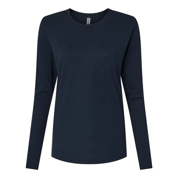 Next Level Women's Cotton Relaxed Long Sleeve T-Shirt - Next Level Women's Cotton Relaxed Long Sleeve T-Shirt - Image 7 of 12