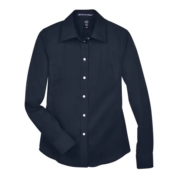 Devon & Jones Women's Crown Collection® Solid Stretch Twi... - Devon & Jones Women's Crown Collection® Solid Stretch Twi... - Image 5 of 8