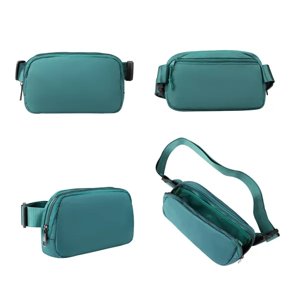 Small Belt Bag Crossbody Fanny Pack W/ Adjustable Strap - Small Belt Bag Crossbody Fanny Pack W/ Adjustable Strap - Image 2 of 4