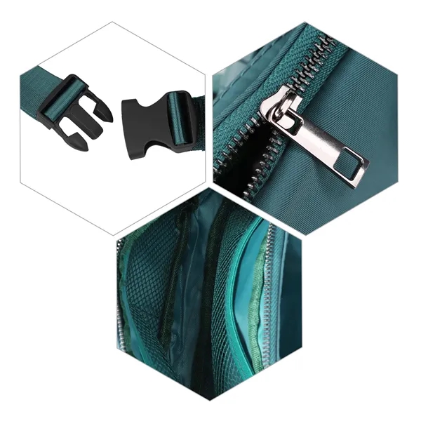 Small Belt Bag Crossbody Fanny Pack W/ Adjustable Strap - Small Belt Bag Crossbody Fanny Pack W/ Adjustable Strap - Image 4 of 4