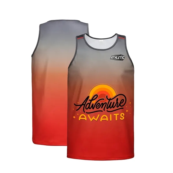 Custom Sleeveless Workout Tank Top Shirt (Full Color) - Custom Sleeveless Workout Tank Top Shirt (Full Color) - Image 0 of 6