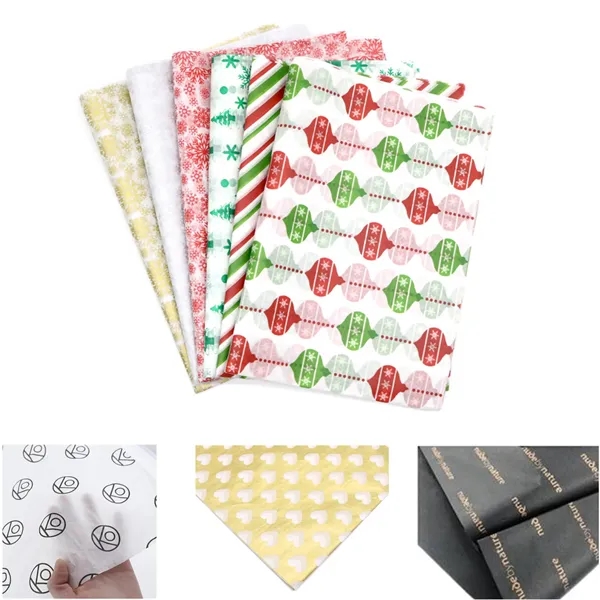 Full Color Custom Gift Wrapping Tissue Paper MOQ 1000PCS - Full Color Custom Gift Wrapping Tissue Paper MOQ 1000PCS - Image 0 of 3