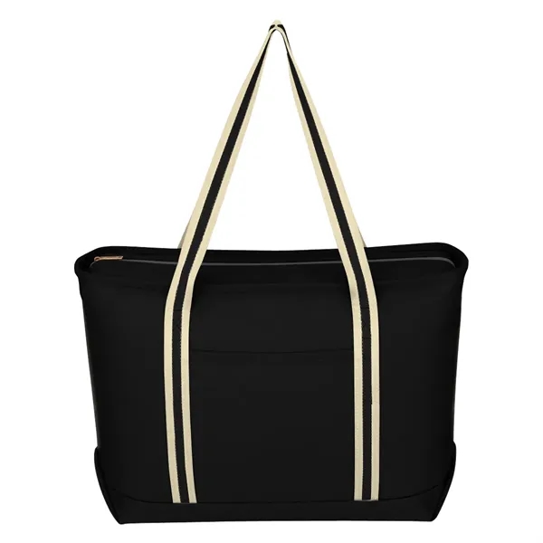 Large Cotton Canvas Admiral Tote Bag - Large Cotton Canvas Admiral Tote Bag - Image 1 of 25
