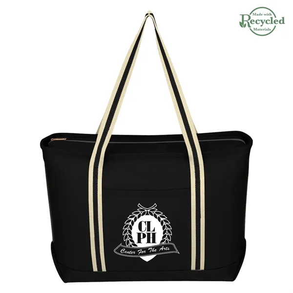 Large Cotton Canvas Admiral Tote Bag - Large Cotton Canvas Admiral Tote Bag - Image 6 of 25