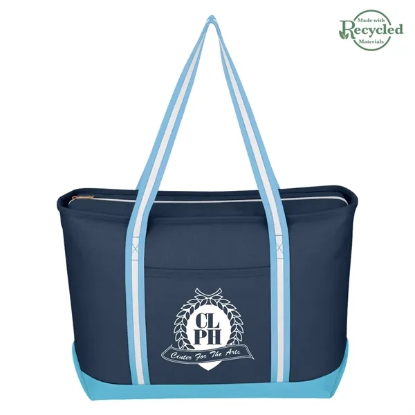 Large Cotton Canvas Admiral Tote Bag - Large Cotton Canvas Admiral Tote Bag - Image 10 of 25