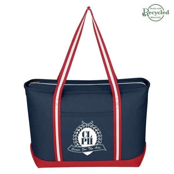 Large Cotton Canvas Admiral Tote Bag - Large Cotton Canvas Admiral Tote Bag - Image 23 of 25