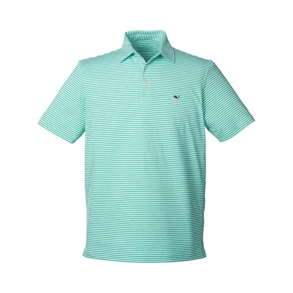 vineyard vines Men's Heathered Winstead Sankaty Polo