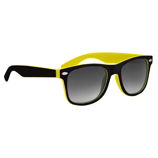 Two-Tone Malibu Sunglasses - Two-Tone Malibu Sunglasses - Image 33 of 36
