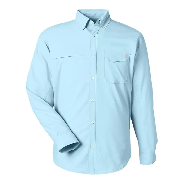 HUK Men's Tide Point Pocket Fishing Shirt - HUK Men's Tide Point Pocket Fishing Shirt - Image 3 of 12