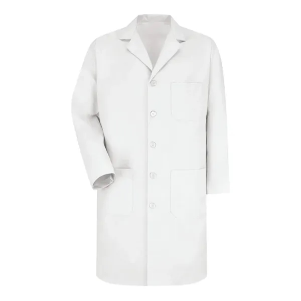 Red Kap Unisex Extended Sizes Button Front Lab Coat - Red Kap Unisex Extended Sizes Button Front Lab Coat - Image 5 of 6