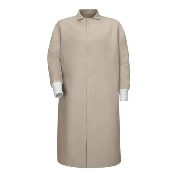 Red Kap Unisex Gripper-Front Pocketless Butcher Coat With... - Red Kap Unisex Gripper-Front Pocketless Butcher Coat With... - Image 5 of 8