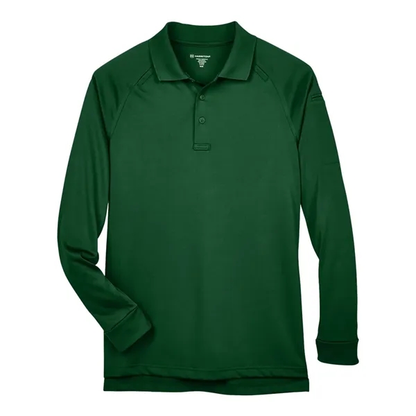 Harriton Men's Advantage Long Sleeve Tactical Polo - Harriton Men's Advantage Long Sleeve Tactical Polo - Image 5 of 20