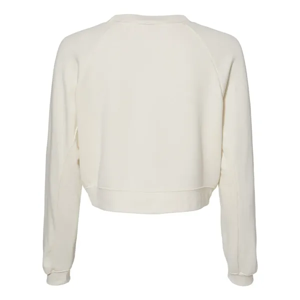 BELLA + CANVAS Women's Crop Raglan Fleece Crewneck Sweats... - BELLA + CANVAS Women's Crop Raglan Fleece Crewneck Sweats... - Image 14 of 14
