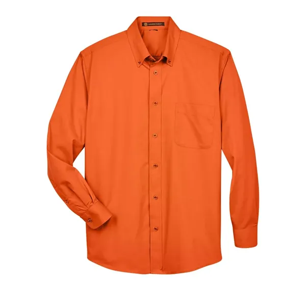 Harriton Men's Easy Blend™ Twill Shirt - Harriton Men's Easy Blend™ Twill Shirt - Image 23 of 30